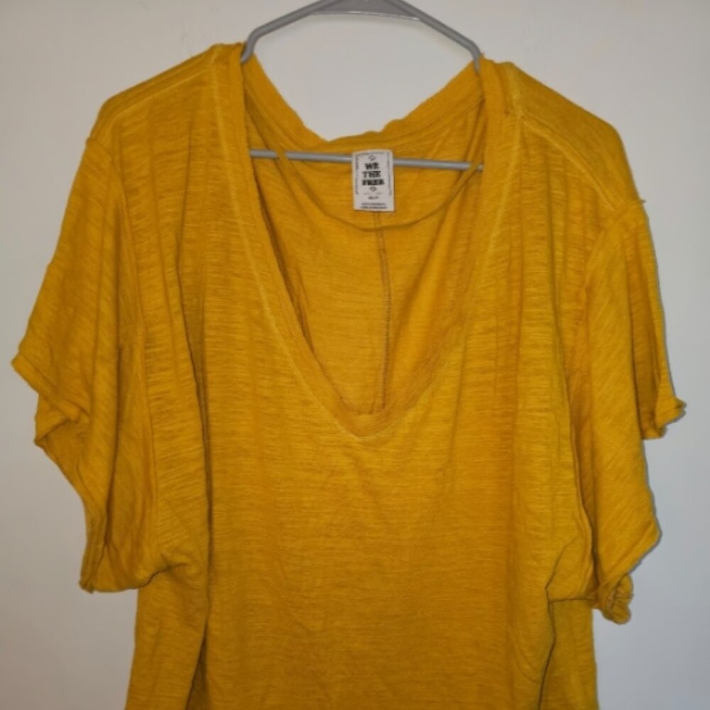 We the Free Yellow Top Size XSmall